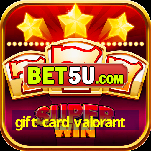 gift card valorant